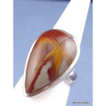 Bague jaspe noreena forme goutte t 56