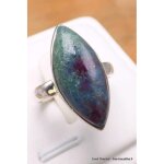 Bague en rubis sur cyanite marquise taille 56 Bague en rubis sur cyanite marquise taille 56