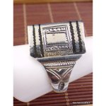Bague touareg argent forme dme t 59