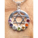 Bijou chakra reiki etoile de david