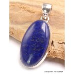 Bijou en lapis lazuli oval pendentif qualit aaa