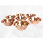 Bols d'offrandes bouddhistes en cuivre 8, 5 cm
