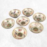 Bols d'offrandes laiton maill cru 10 cm