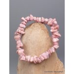 Bracelet baroque en rhodocrosite