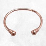 Bracelet en cuivre magntique 2 aimants