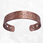 Bracelet en cuivre magntique 6 aimants symbole celtique