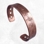 Bracelet magntique 6 aimants mantra de protection