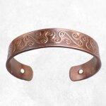 Bracelet magntique celtique en cuivre 2 aimants