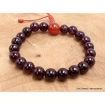 Bracelet tibtain amthyste d'uruguay