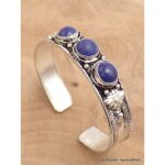 Bracelet tibétain couleur lapis lazuli Bracelet tibétain couleur lapis lazuli