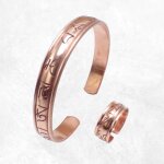Bracelet tibétain homme bague en cuivre Bracelet tibétain homme bague en cuivre