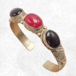 Bracelet tibtain onyx noir cornaline