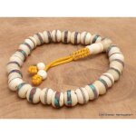 Bracelet tibtain porte - bonheur os de buffle