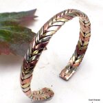 Bracelet tibtain torsad 3 couleurs