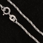Chane argent foxtail 40 cm