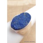 Chevalire homme femme lapis lazuli brut taille 59