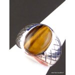 Chevalire pour homme en oeil de tigre 61