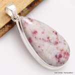 Cristal de cinabre pendentif goutte
