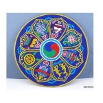 Dcoration bouddhiste dessous de plat