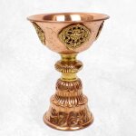 Lampe  beurre tibtaine 12 cm