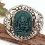 Large bracelet manchette ganesh