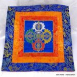 Nappe pour autel bouddhiste en soie Nappe pour autel bouddhiste en soie