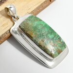 Pendentif argent variscite australienne