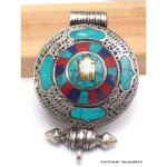 Pendentif bouddhiste kalachakra bote poison