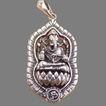 Pendentif ganesh en mtal