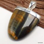 Pendentif moderne oeil de faucon