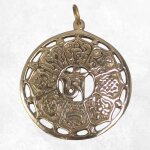 Pendentif tibtain en laiton