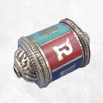 Pendentif tibtain moulin  prires chenrezi