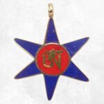 Pendentif tibtain symbole bouddhiste om