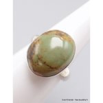 Petite bague turquoise américaine ovale taille 59 Petite bague turquoise américaine ovale taille 59