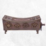 Porte encens tibtain antique avec tiroir