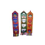 Porte - magazine ou porte - courrier bouddhiste bleu bordeau Porte - magazine ou porte - courrier bouddhiste bleu bordeau