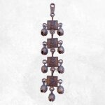 Rares cloches tibtaines dieu ganesh 40 cm