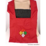 Sac de moine bouddhiste rouge dordj