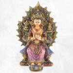 Statuette bouddha maitreya