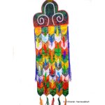 Tenture tibétaine kaden plate bouddhiste 130 cm Tenture tibétaine kaden plate bouddhiste 130 cm