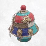 Vase aux trsors bote  bijoux tibtaine
