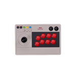 8bitdo arcade stick gris bluetooth / usb joystick analogique / numrique nintendo switch, nintendo switch ...