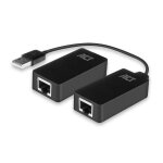 Act ac6063 changeur de genre de cble usb a rj - 45 noir - neuf