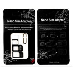 Adaptateur de carte sim 3 en 1 pour smartphone micro - sim nano - sim universel - neuf Adaptateur de carte sim 3 en 1 pour smartphone micro - sim nano - sim universel - neuf