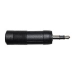 Adaptateur jack 6. 35mm femelle jack 3. 5mm m�le - neuf