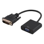 Adaptateur riff full hd 1080p dvi - d vers vga / convertisseur de cble vido 25 broches vers 15 broches ...