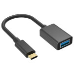 Adaptateur usb c superspeed 3. 0 vers usb a 3. 0 noir bigben - neuf