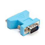 Adaptateur vga mle / dvi femelle dvi - i 24 + 5 - neuf