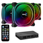 Aerocool astro 12 pro boitier pc ventilateur 12 cm noir - neuf