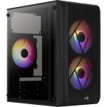 Aerocool cs107v2 unit centrale mini tower noir - neuf